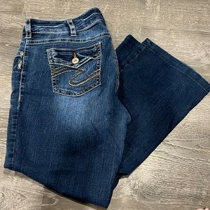 Silver Suki mid boot jeans